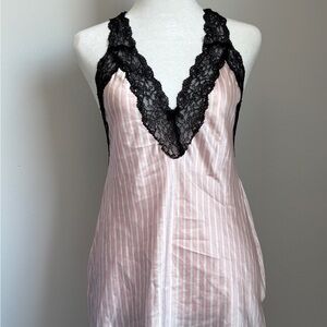 Victoria's Secret Satin Lace Slip Dress